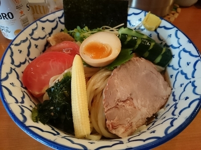 「【夏季限定】冷し中華(中盛315g)940円＋ビール」@麺恋処 いそじの写真