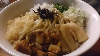 「煮干まぜそば」@麺や 松辰の写真