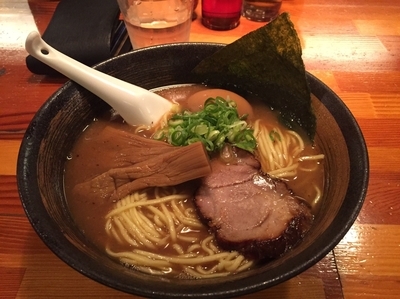 「濃厚魚介らーめん（中盛、味玉）　７８０円」@瞠 池袋店の写真