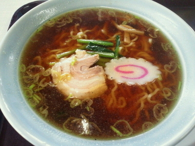 「ラーメン 450円」@食堂 しのぶの写真