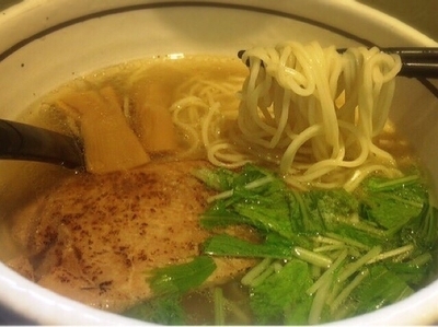 「塩らーめん(680円)」@麺屋 焔の写真