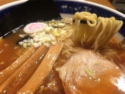 「らーめん(830円)」@せたが屋 羽田国際空港店の写真