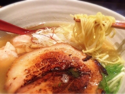 「銀笹ラーメン 塩(850円)」@麺処 銀笹の写真