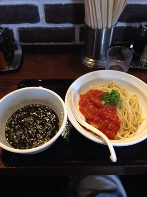 「限定 イカスミソ」@中華そば 飯村製作所の写真