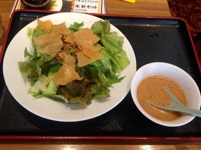 「冷やしタンタン麺 750円」@和香佐の写真