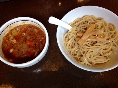 「辛つけ麺 並 ¥900」@濃厚つけ麺 茜堂の写真