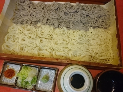 「へぎラーメン￥1400＋べぎそば￥1400＝￥2800」@萬盛庵 駅前店の写真