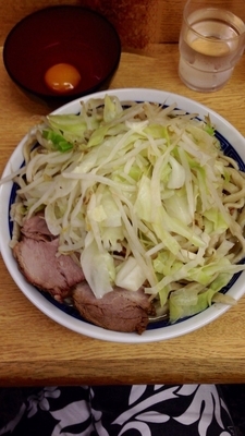 「大ラーメン」@ラーメン二郎 環七新新代田店の写真