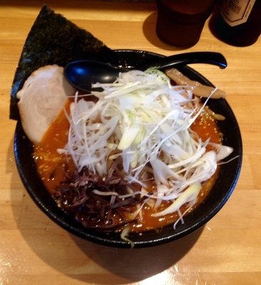 「ユッケジャンラーメン 850円」@麺屋 サスケ 横浜店の写真
