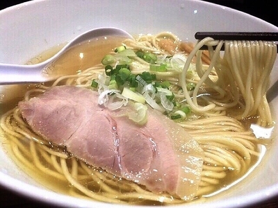 「煮干塩(800円)」@町田汁場 しおらーめん 進化の写真