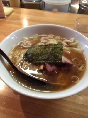 「わんたんそば」@支那そば なかじまの写真