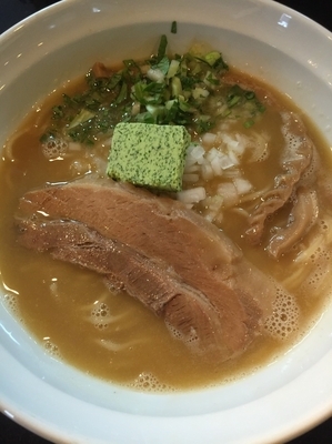 「鶏SOBA￥７５０」@七福軒の写真