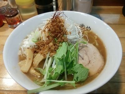 「和だし醤油らー麺(大盛・225g)830円」@らーめん処 歩やの写真