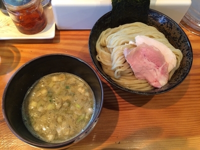 「煮干つけめん」@らーめん芝浜の写真