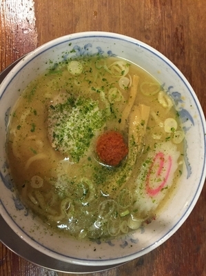 「赤湯からみそミニラーメン 570円」@龍上海 新横浜ラーメン博物館店の写真
