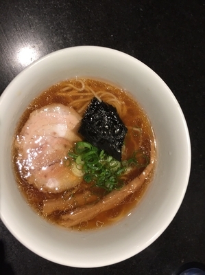 「ミニ醤油らぁ麺 570円」@支那そばや 新横浜ラーメン博物館店の写真