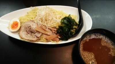 「つけ麺 大盛 旨ネギ  \930」@麵や 邪鬼の写真