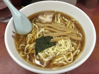 「ラーメン並」@中華若月の写真