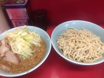 「小つけぎょったま（ﾔｻｲﾏｼ）」@ラーメン二郎 中山駅前店の写真