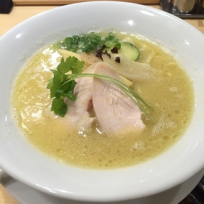 「鶏白湯 SOBA（￥950）」@銀座 篝 銀座エチカ店の写真