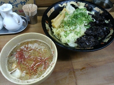 「ヌプチェつけ麺」@ラーメン ヌプチェの写真