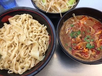 「【限定】スパイシー紅つけ麺　￥900」@麺創研 紅 府中の写真