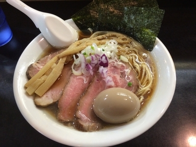 「特製そば+大盛／¥950+100」@麺処 晴の写真