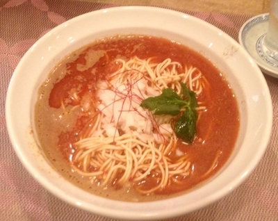 「四川式辛煮干そば かけ」@灰汁中華 丿貫の写真