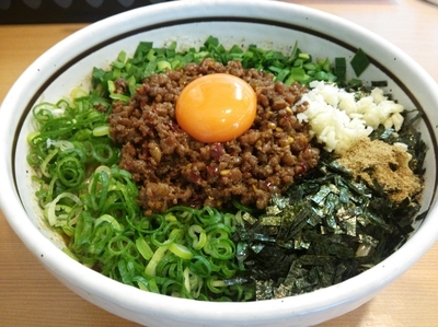 「台湾まぜそば 大盛り」@台湾まぜそば はなび 緑店の写真