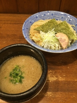 「鶏白湯魚介つけ麺」@麺や 蒼輝 AOIKAGAYAKIの写真