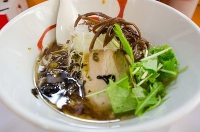 「ねぎとんこつらーめん648円」@味彩の写真