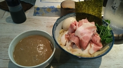 「特製つけそば」@中華そば 四つ葉の写真