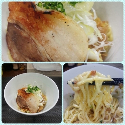 「汁なし塩（小）」@麺丼Dining 夢者の写真