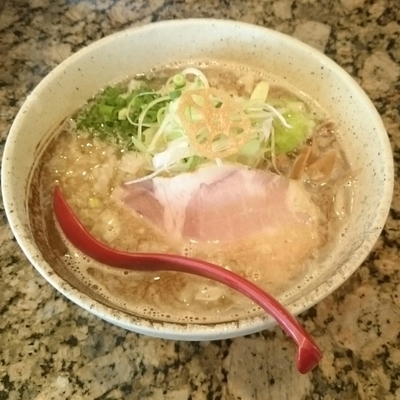 「まぐろ豚骨塩ラーメン @770円」@麺処 蓮海 真栄本店の写真