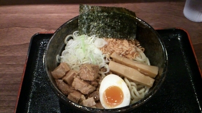 「油そば（並盛）_850円」@つけ麺まぜそば ショウザンの写真