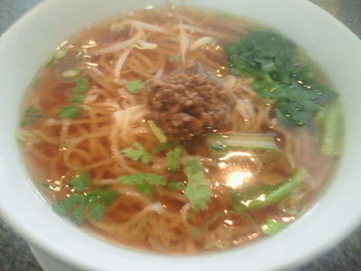 「台湾屋台そば 700円」@中国料理 天辺の写真