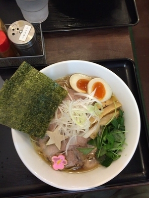 「極煮干ラーメン大盛 1050円」@ラーメン愉悦処 似星の写真