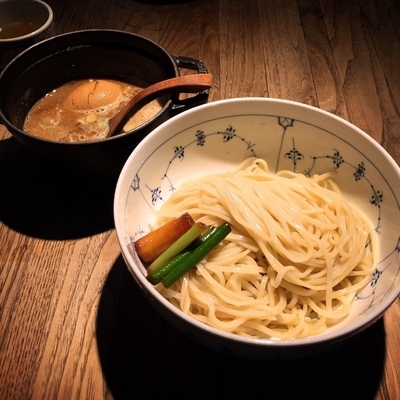 「味玉もつつけ麺1.5玉1000 円」@和醸良麺 すがりの写真