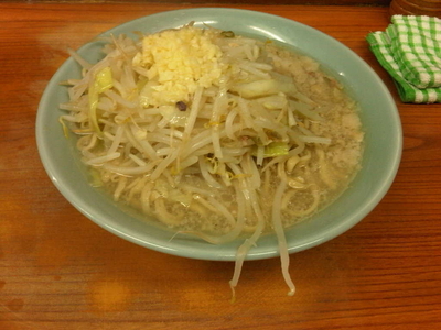 「塩ラーメン ニンニク」@凛 蒲田店の写真