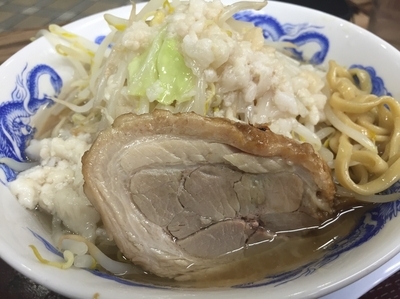 「ラーメン (並) 720円」@ジャンクガレッジ プレナ幕張店の写真