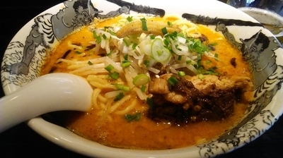 「カラシビ味噌ラーメン（辛少シビ少） 800円」@カラシビ味噌らー麺 鬼金棒 池袋店の写真