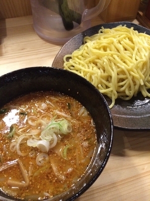 「味噌つけ麺(中盛)」@つけ麺屋 やすべえ 秋葉原店の写真