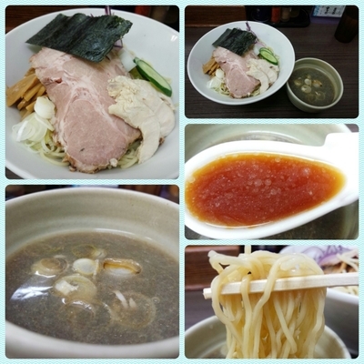 「【期間限定】アジの冷やしつけそば」@頓知房の写真