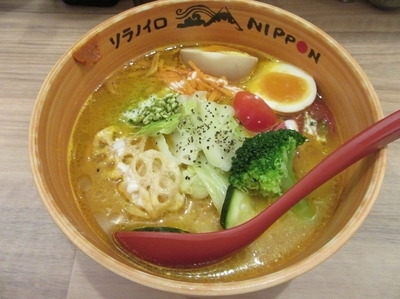 「特製ベジソバ（１１００円）」@ソラノイロ NIPPONの写真