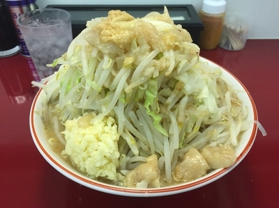 「大ラーメン全増し」@ジラフの写真