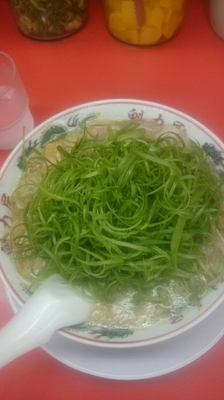 「コク旨九条ネギラーメン」@ラーメン魁力屋 あけの平店の写真