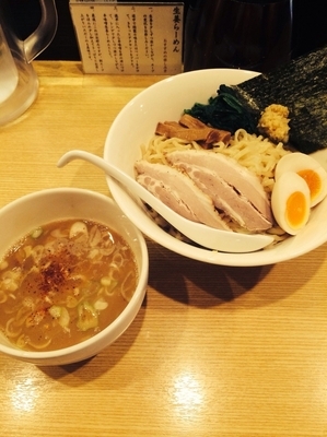 「特製生姜つけ麺 中盛りサービス 1000円」@麺処美空の写真