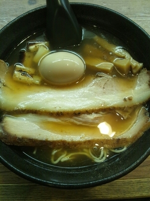 「豚そば（醤油・味玉トッピング）」@銀乃月の写真