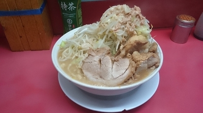 「特大豚増し(ヤサイアブラ生姜)￥９００」@ラーメン二郎 大宮店の写真