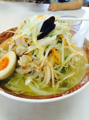 「タンメン  味玉」@あぢとみ食堂の写真